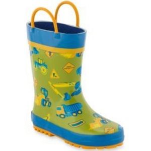 Stephen Joseph AOP Construction Rain Boots